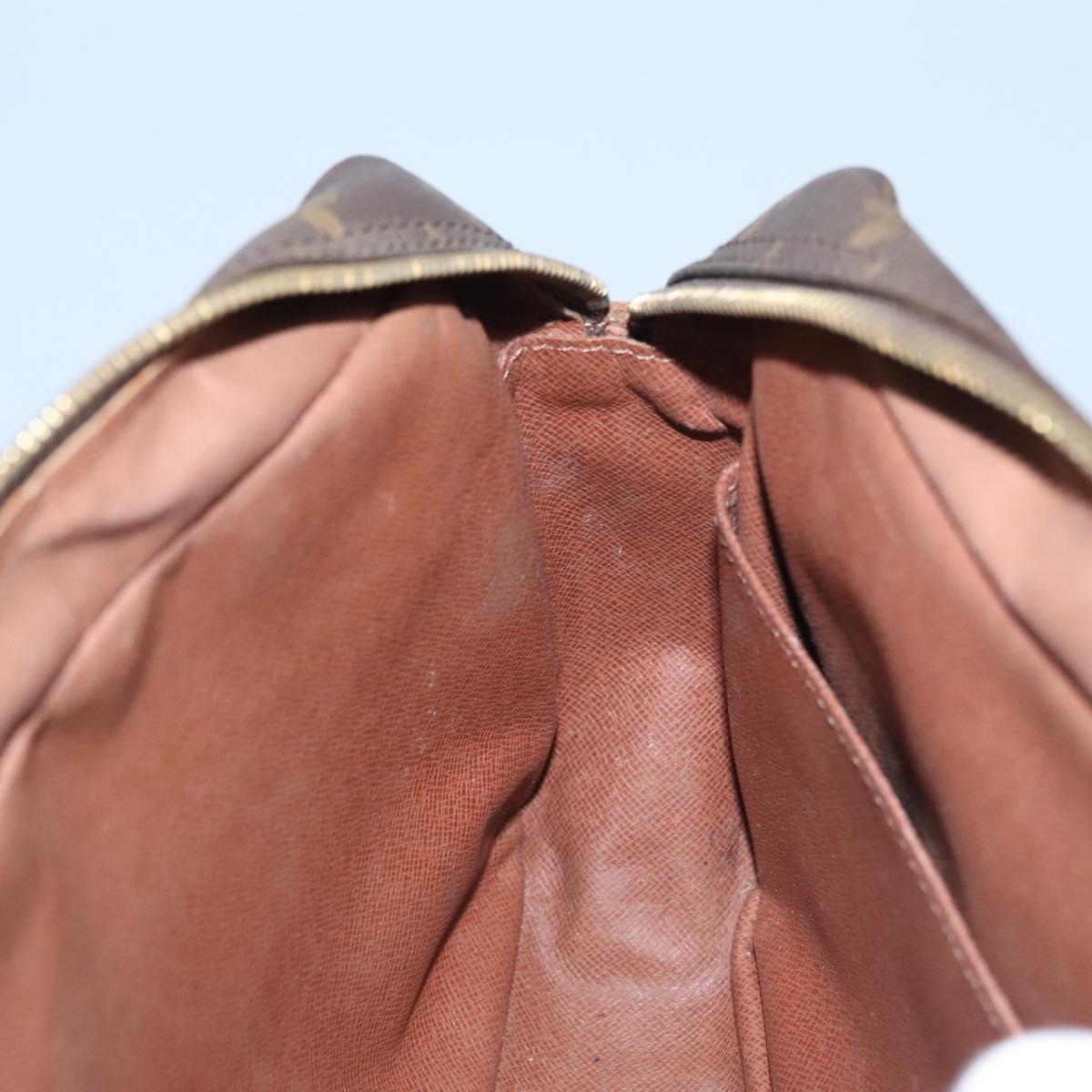 LOUIS VUITTON Monogram Compiegne 28 Clutch Bag M51845 LV Auth th5613