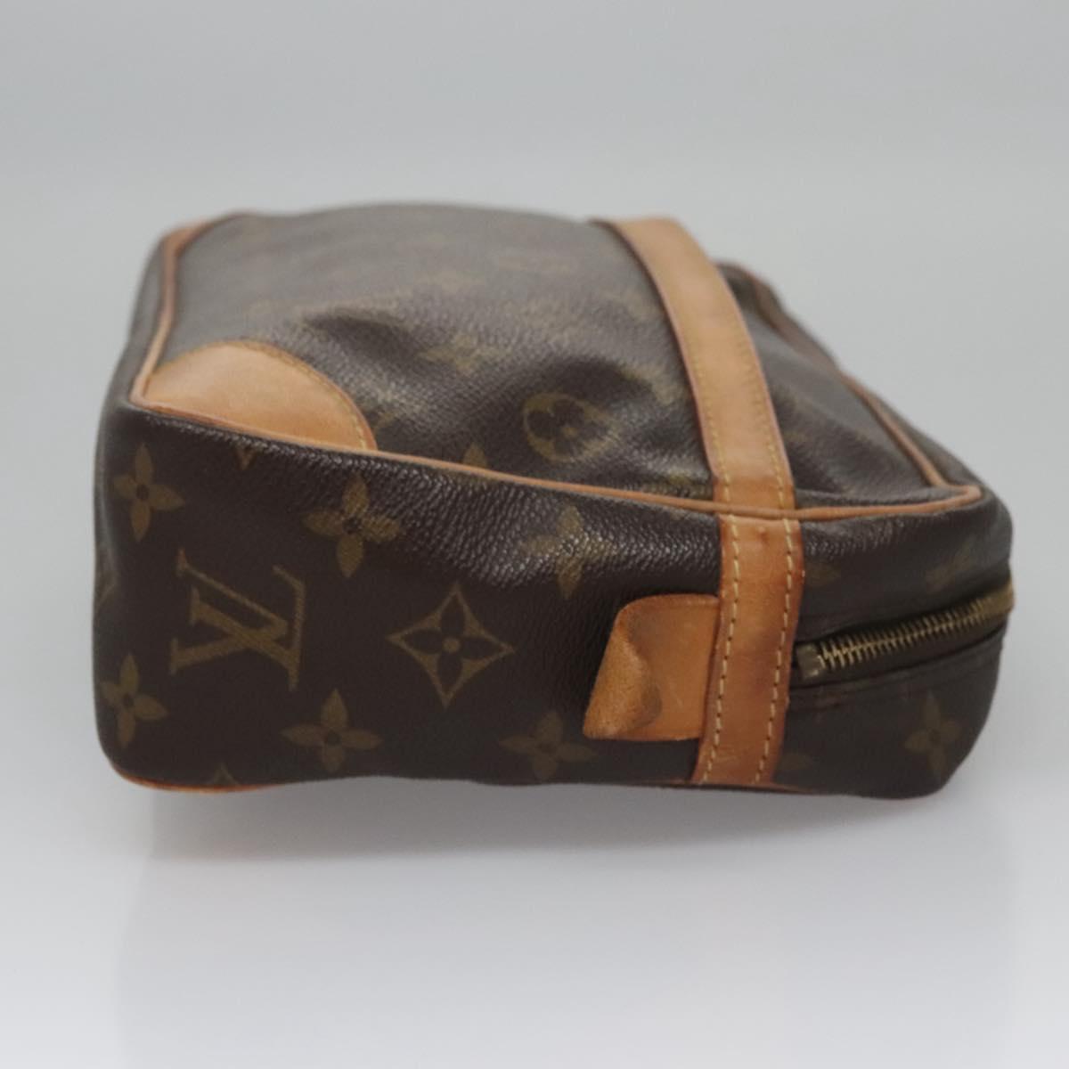 LOUIS VUITTON Monogram Compiegne 28 Clutch Bag M51845 LV Auth th5613