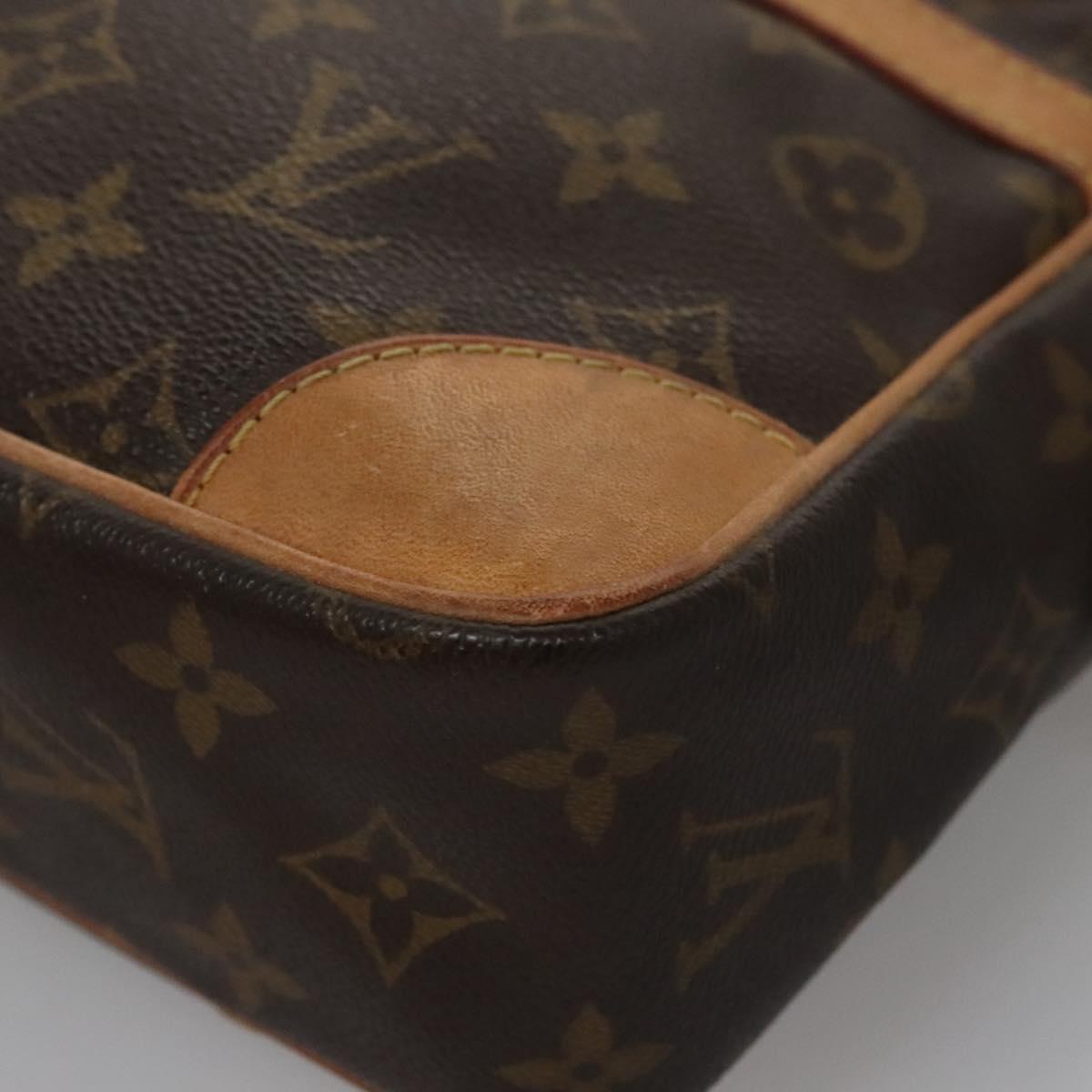 LOUIS VUITTON Monogram Compiegne 28 Clutch Bag M51845 LV Auth th5613