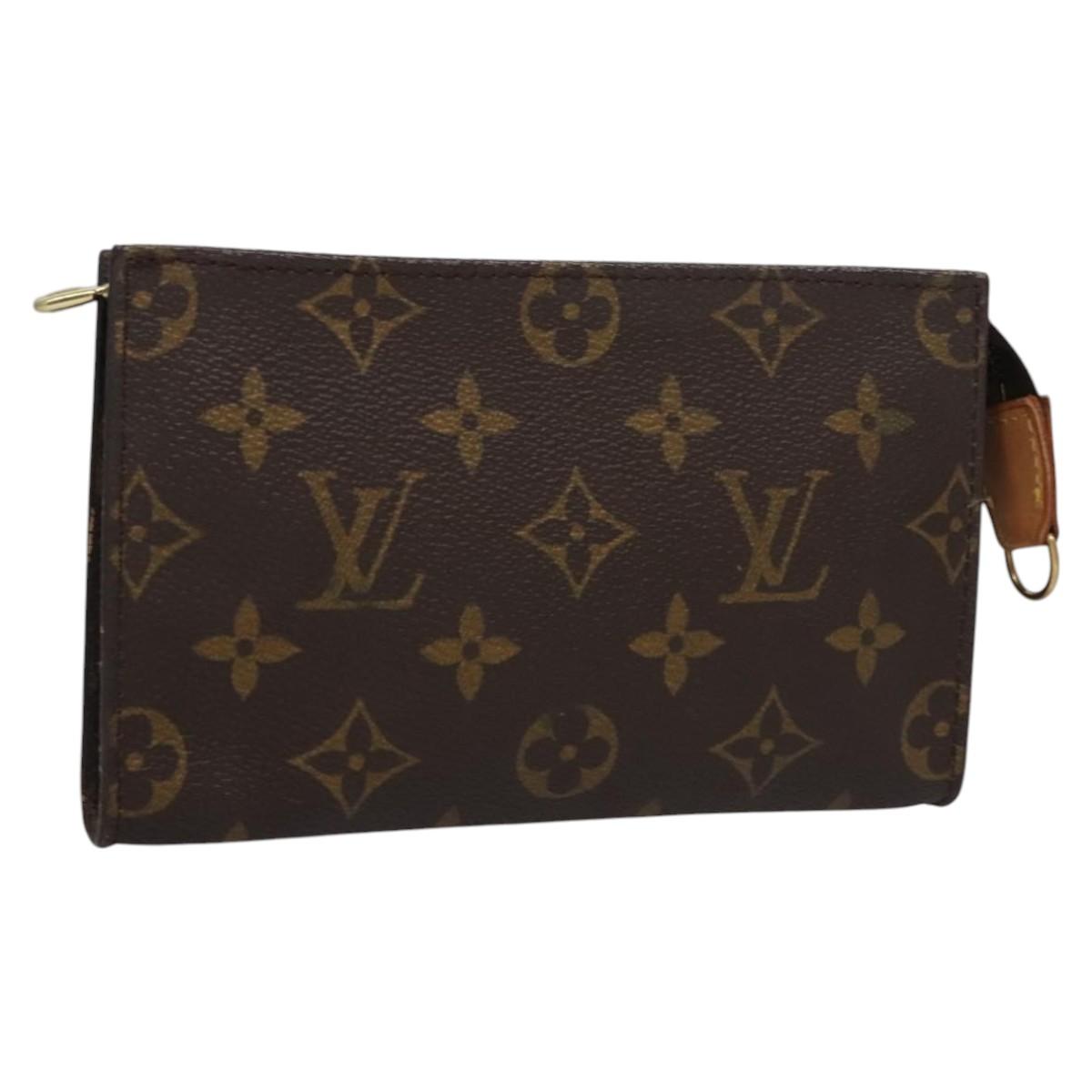 LOUIS VUITTON Monogram Bucket PM Accessory Pouch LV Auth th5617