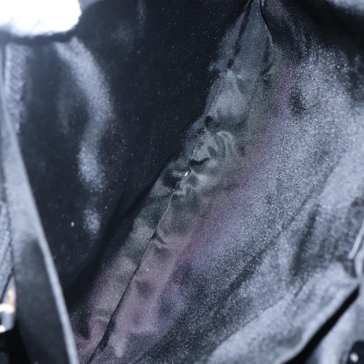 PRADA Hand Bag Nylon Green Auth th5642