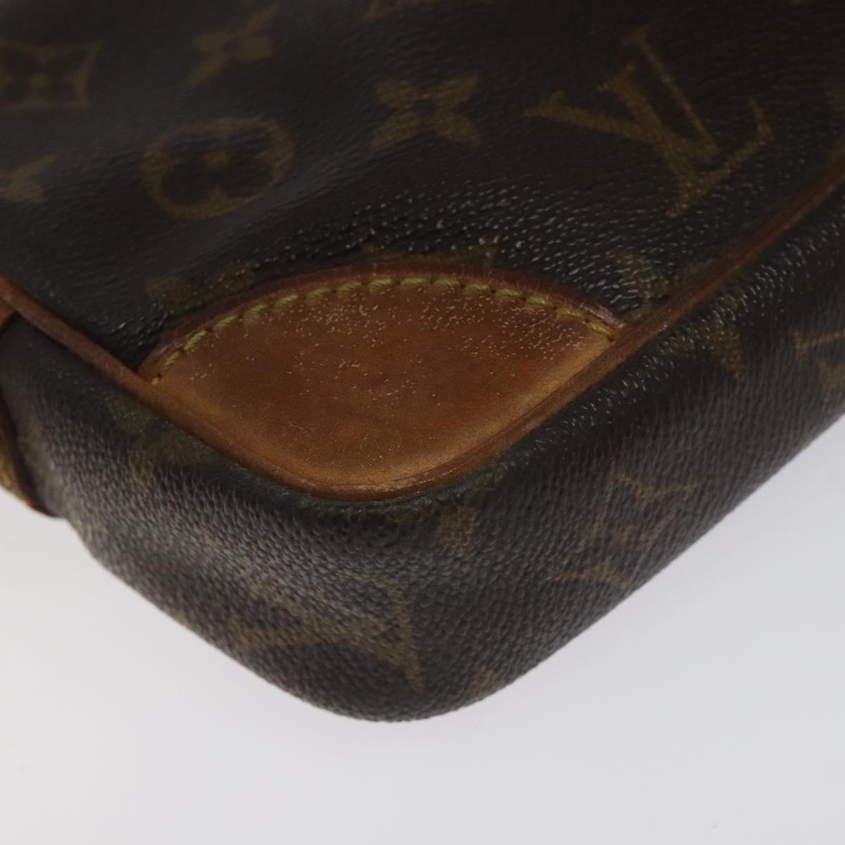 LOUIS VUITTON Monogram Marly Dragonne PM Clutch Bag M51827 LV Auth th5701
