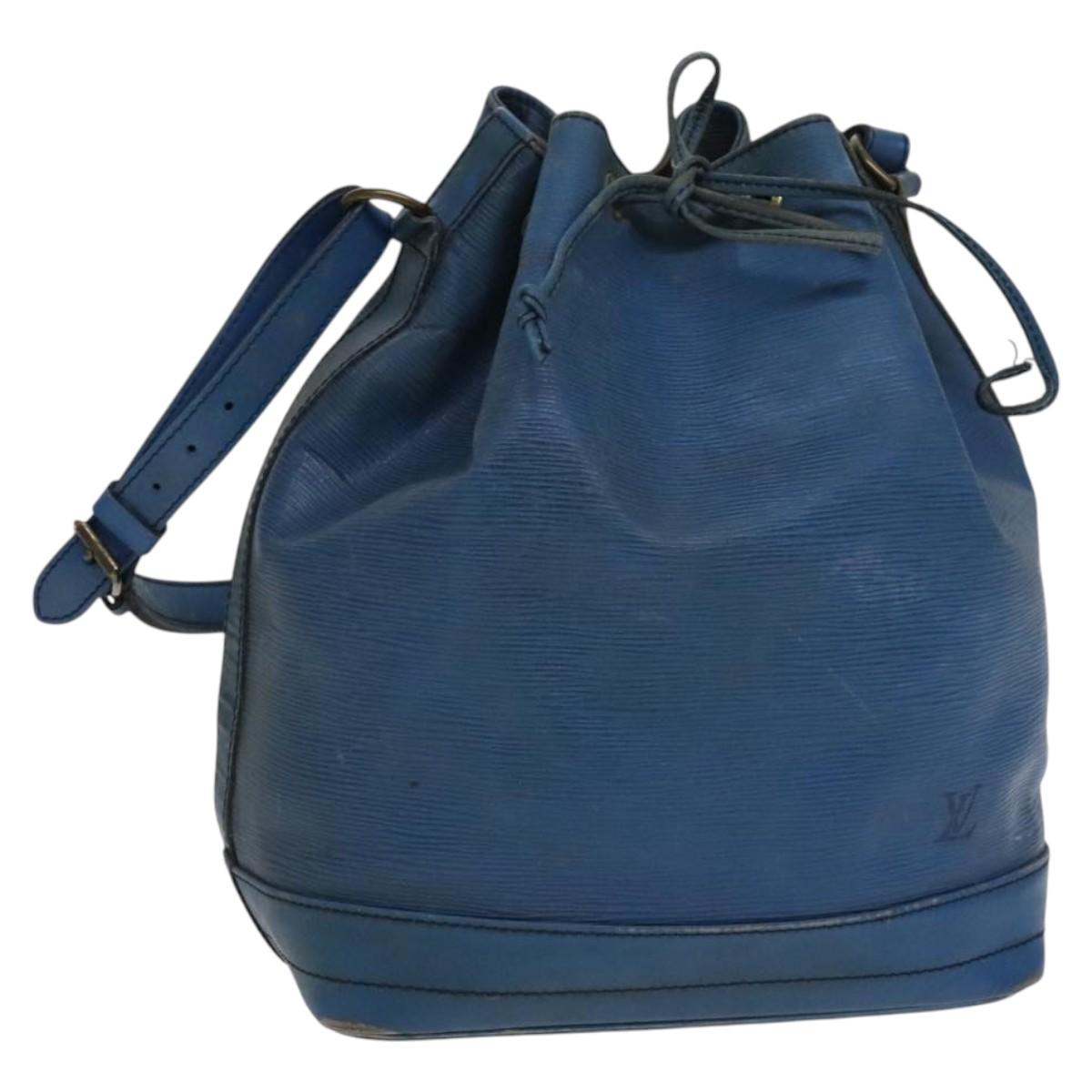LOUIS VUITTON Epi Noe Shoulder Bag Toledo Blue M44005 LV Auth th5714