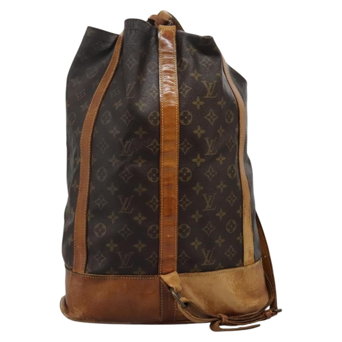 LOUIS VUITTON Monogram Randonnee GM Shoulder Bag M42244 LV Auth th5726