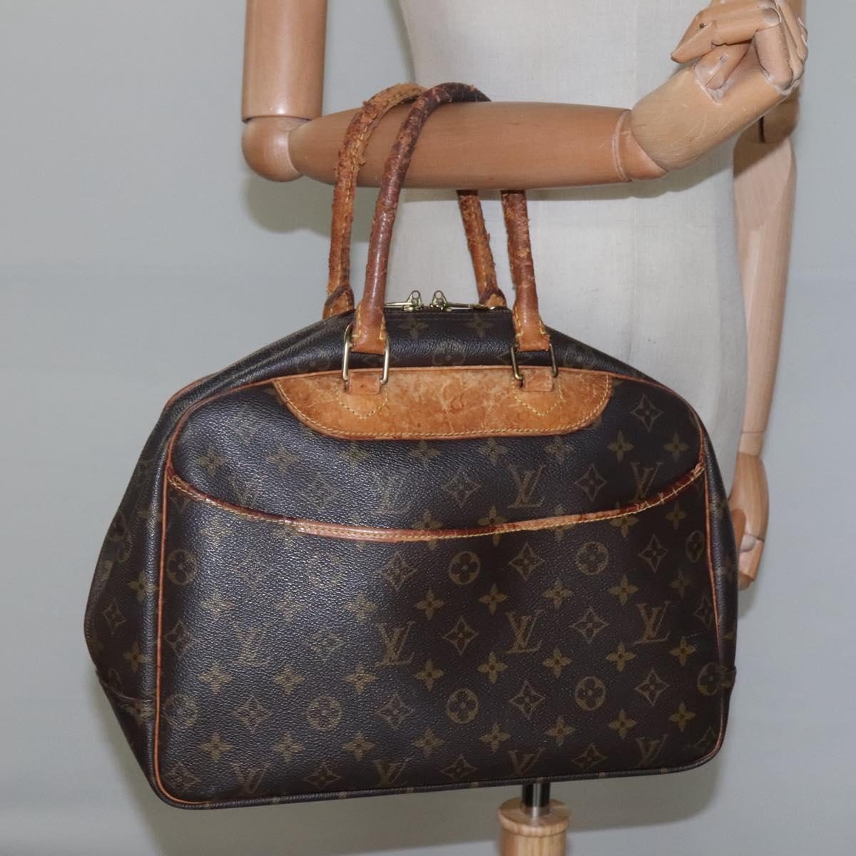 LOUIS VUITTON Monogram Deauville Hand Bag M47270 LV Auth th5727