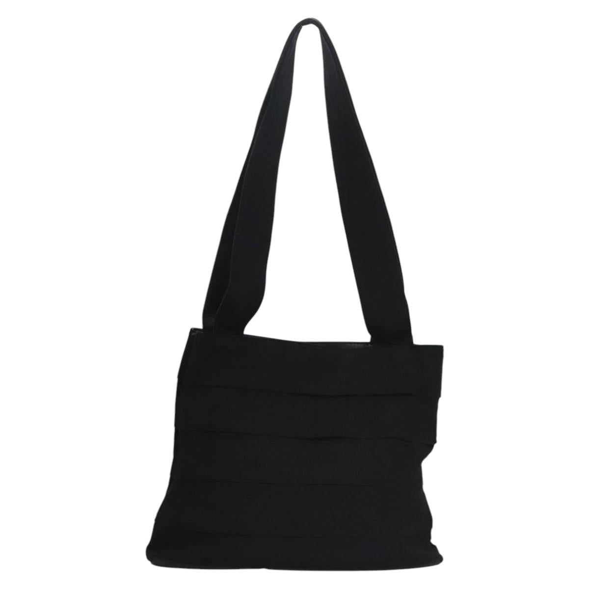 Salvatore Ferragamo Vala Shoulder Bag Canvas Brown Gold Auth th5740