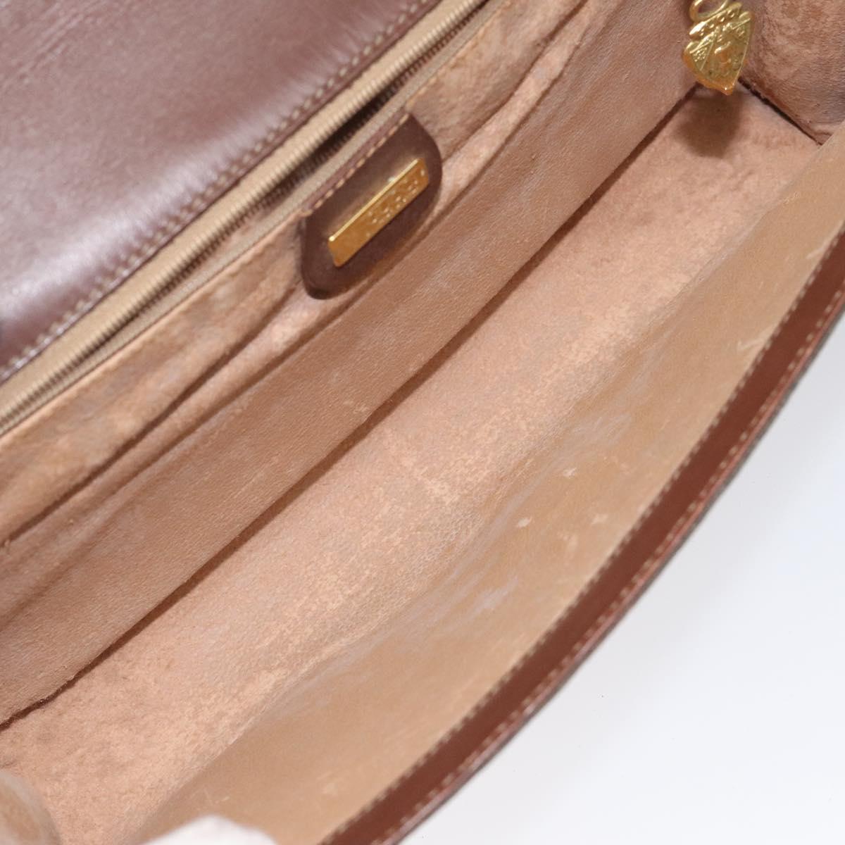 GUCCI Shoulder Bag Canvas Khaki 004 084 0289 Auth th5746