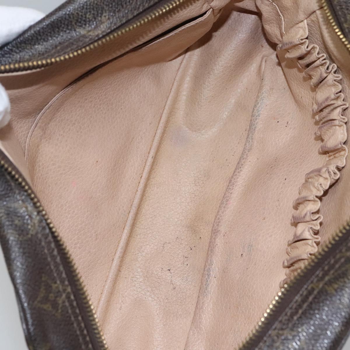 LOUIS VUITTON Monogram Trousse Toilette 28 Clutch Bag M47522 LV Auth th5765