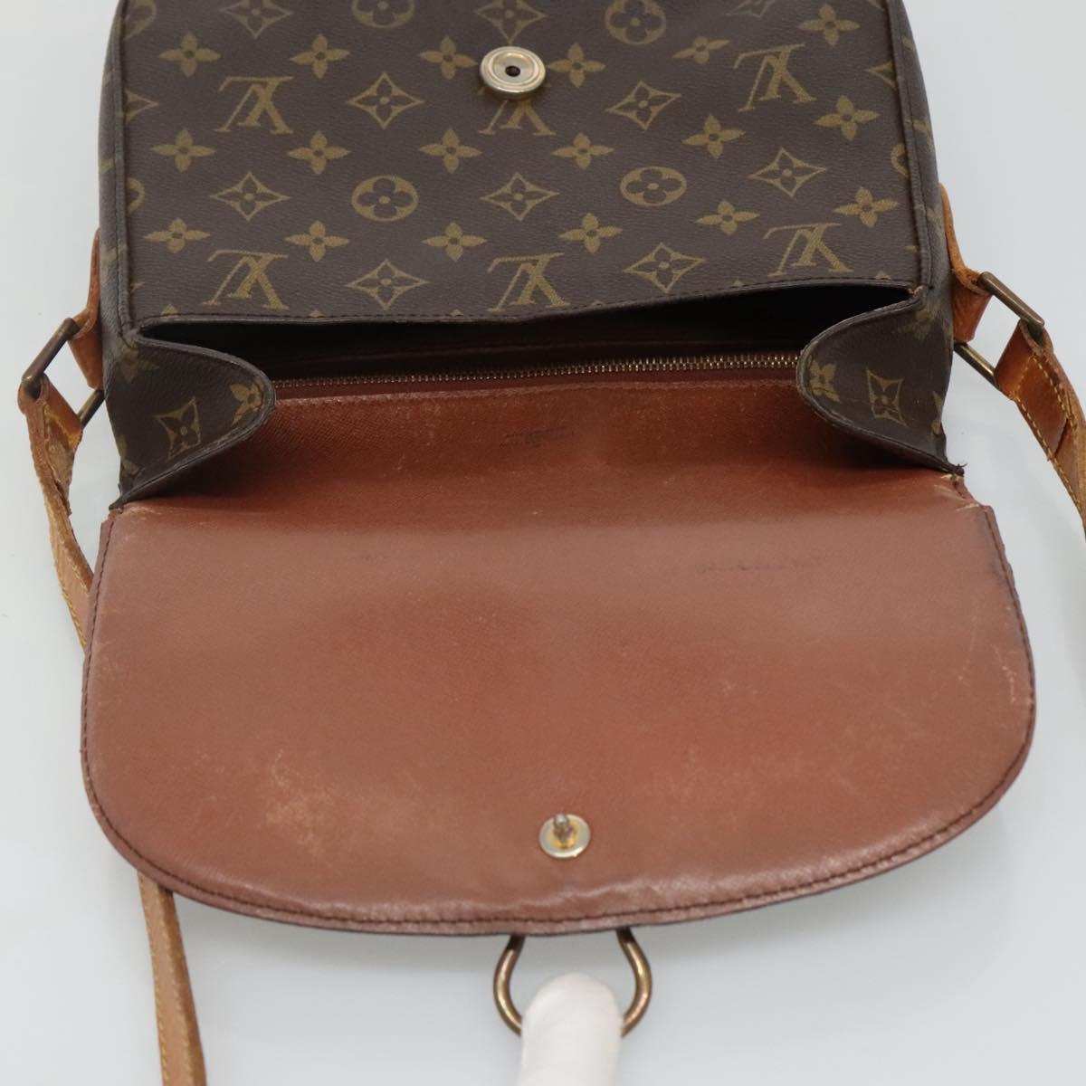 LOUIS VUITTON Monogram Monogram Saint Cloud GM Shoulder Bag M51242 Auth th5784
