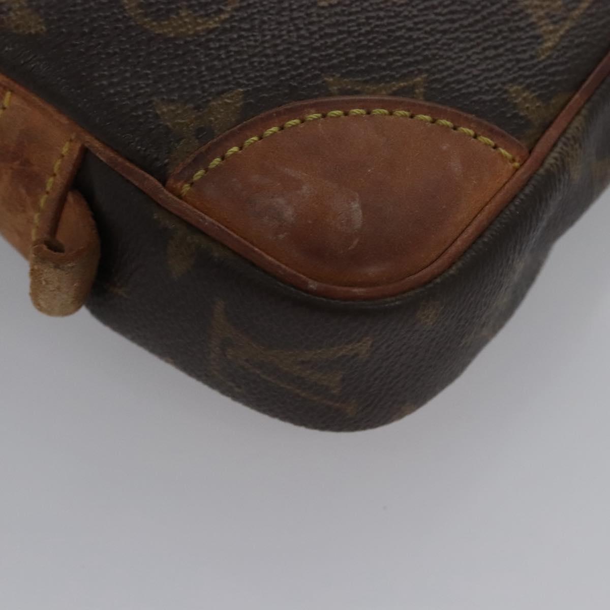 LOUIS VUITTON Monogram Marly Dragonne PM Clutch Bag M51827 LV Auth th5786