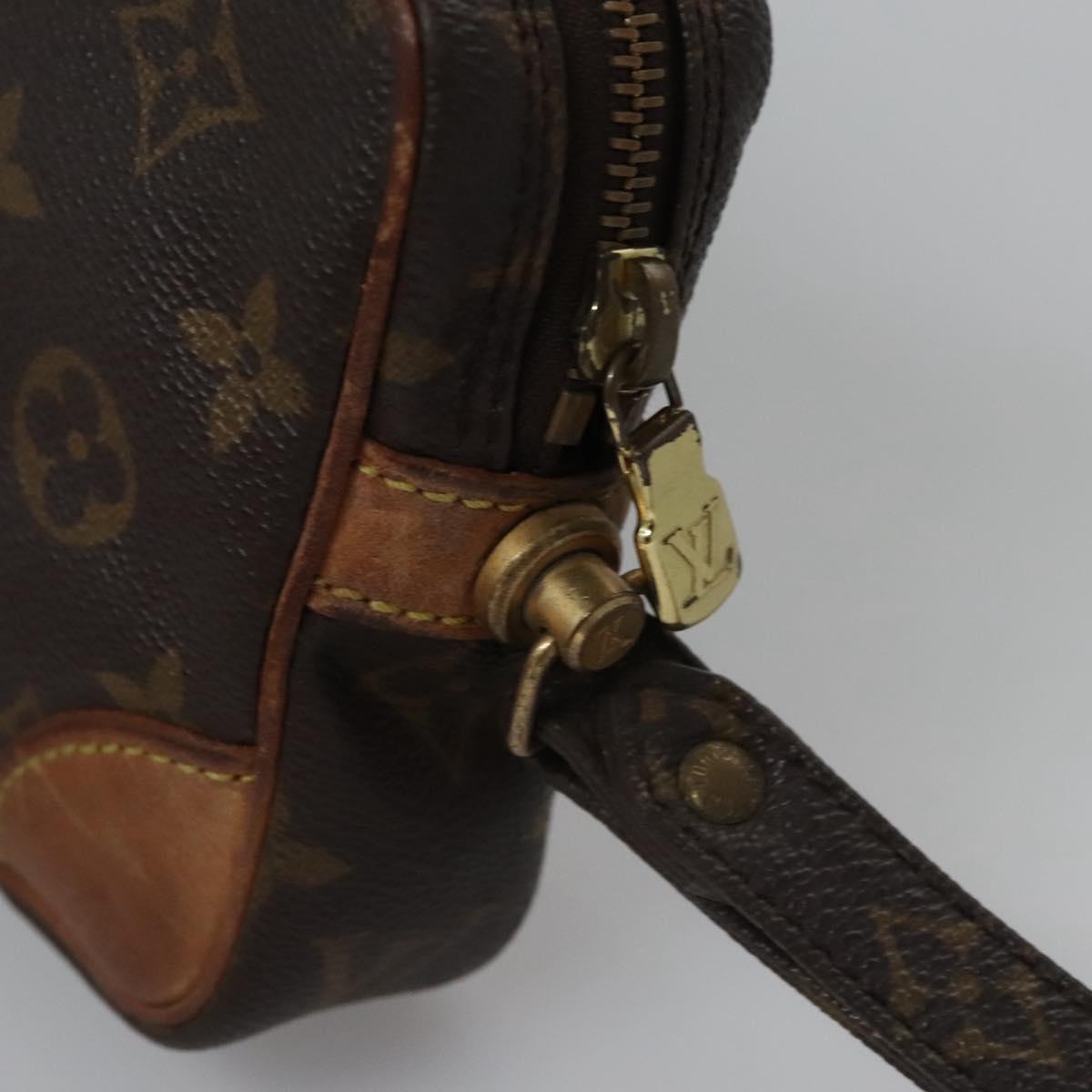 LOUIS VUITTON Monogram Marly Dragonne PM Clutch Bag M51827 LV Auth th5786