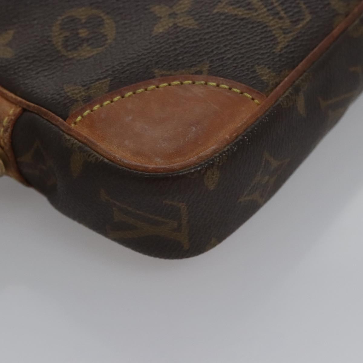 LOUIS VUITTON Monogram Marly Dragonne PM Clutch Bag M51827 LV Auth th5786
