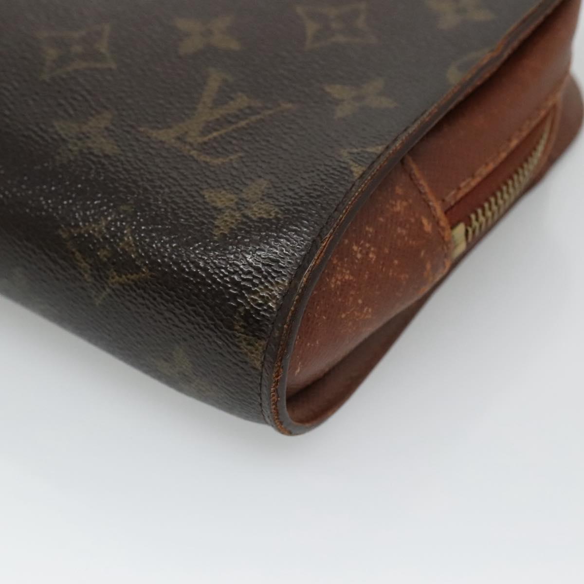 LOUIS VUITTON Monogram Orsay Clutch Bag M51790 LV Auth th5788