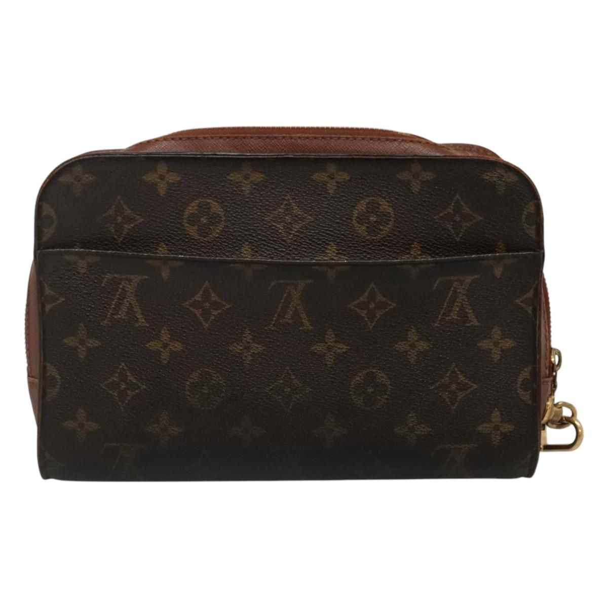 LOUIS VUITTON Monogram Orsay Clutch Bag M51790 LV Auth th5788