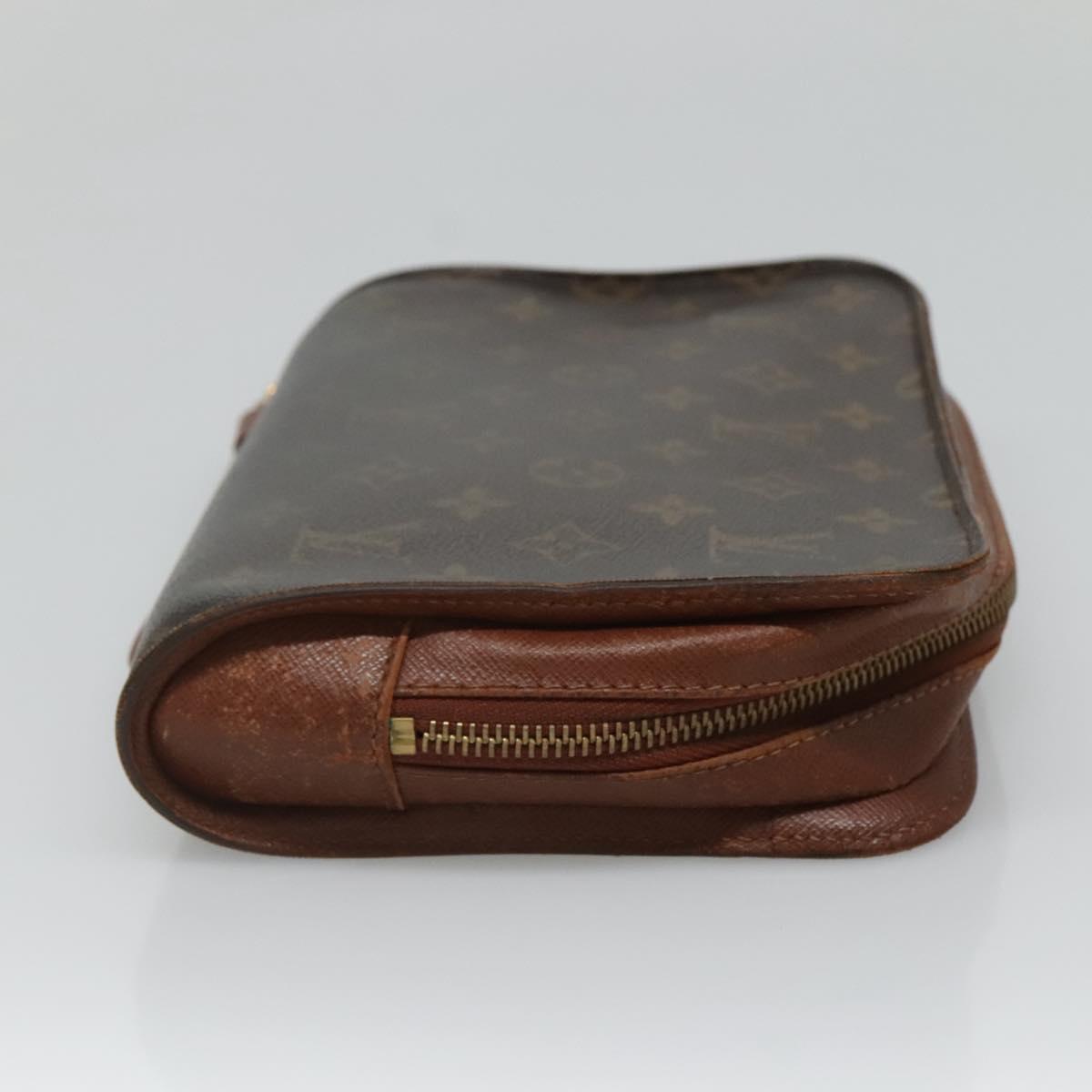LOUIS VUITTON Monogram Orsay Clutch Bag M51790 LV Auth th5788