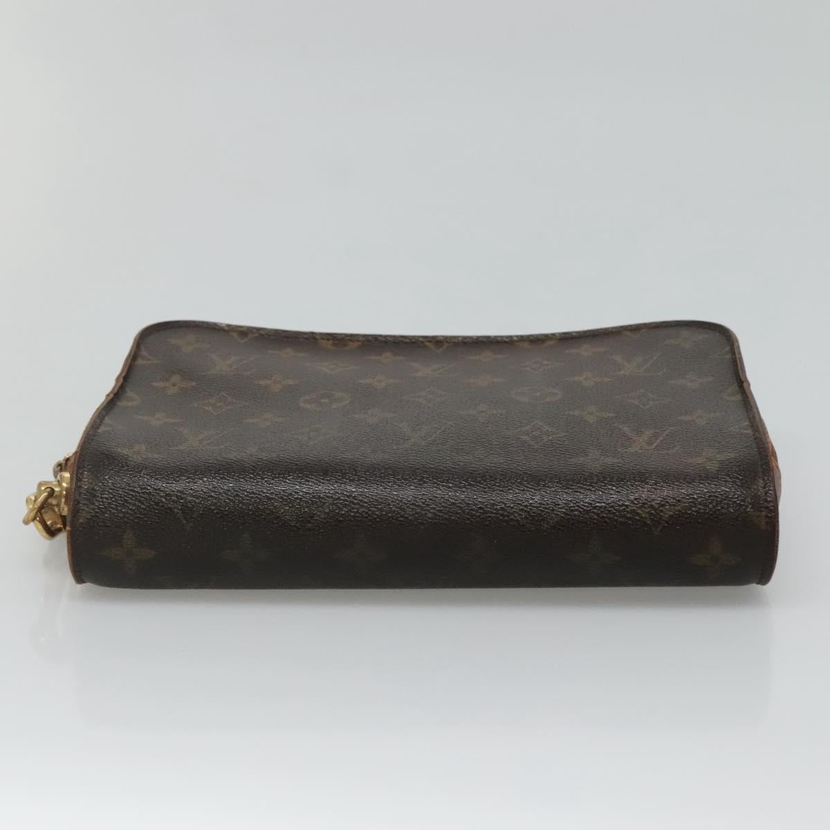 LOUIS VUITTON Monogram Orsay Clutch Bag M51790 LV Auth th5788