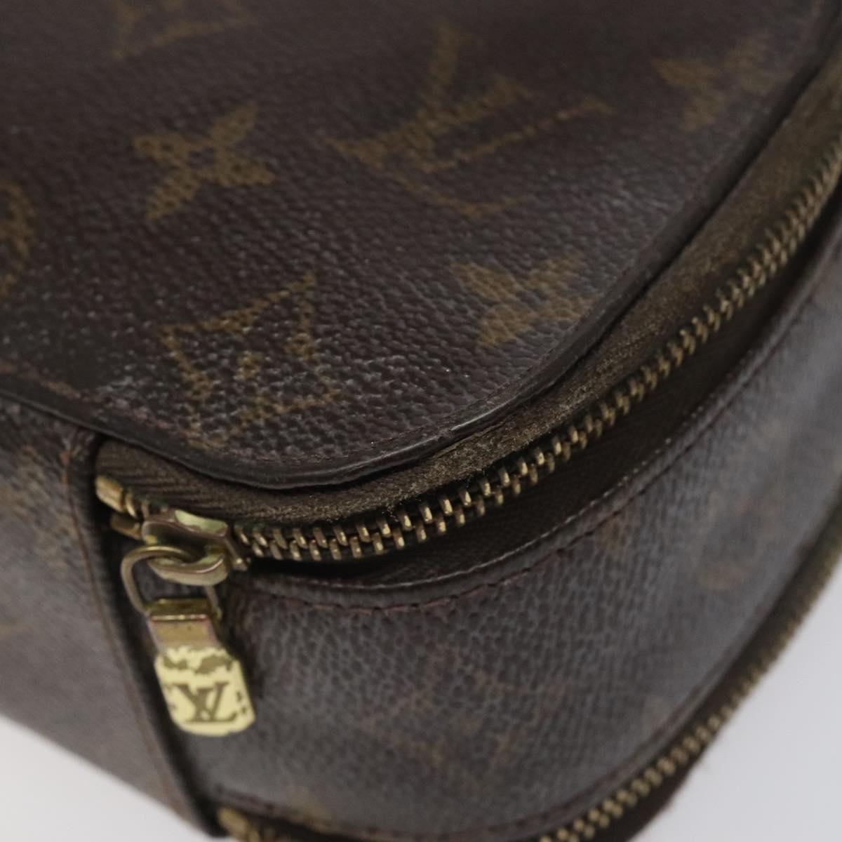 LOUIS VUITTON Monogram Trousse Brush MG Cosmetic Pouch M47505 LV Auth th5818