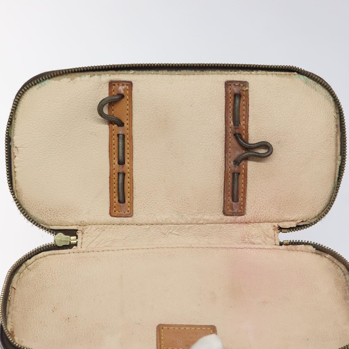 LOUIS VUITTON Monogram Trousse Brush MG Cosmetic Pouch M47505 LV Auth th5818