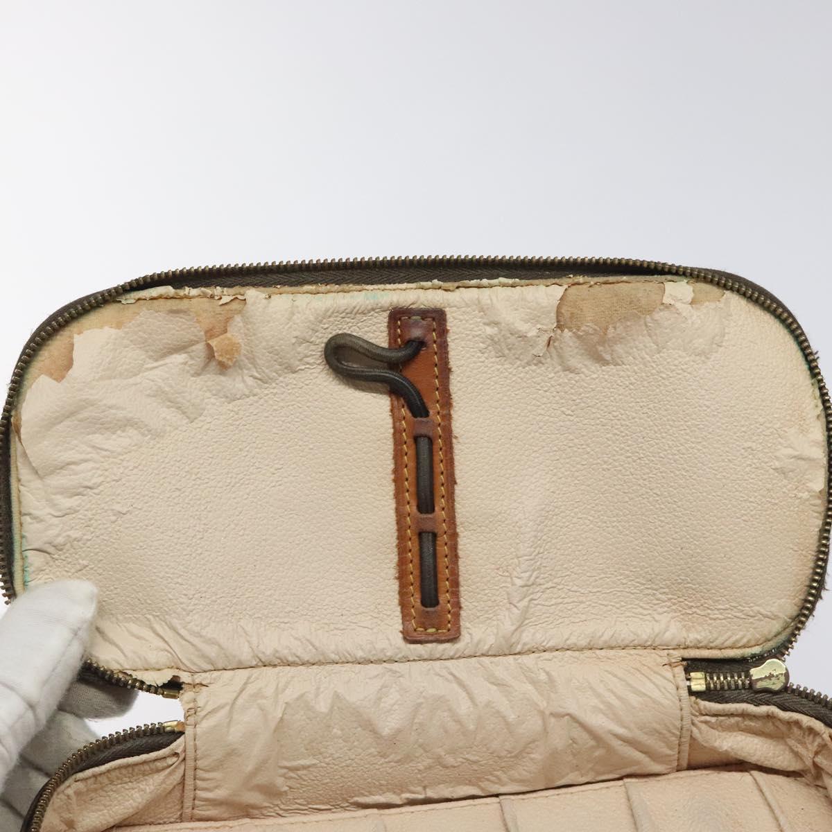 LOUIS VUITTON Monogram Trousse Brush MG Cosmetic Pouch M47505 LV Auth th5818