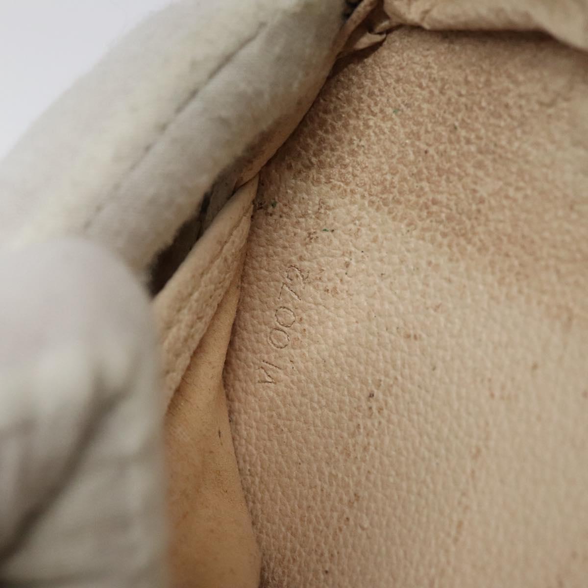 LOUIS VUITTON Monogram Trousse Brush MG Cosmetic Pouch M47505 LV Auth th5818