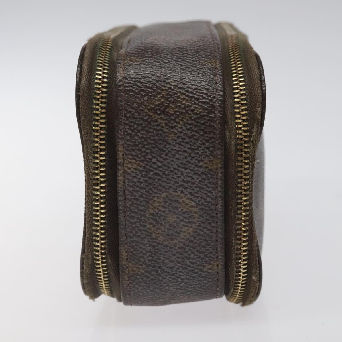 LOUIS VUITTON Monogram Trousse Brush MG Cosmetic Pouch M47505 LV Auth th5818