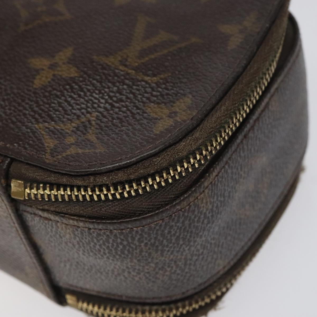 LOUIS VUITTON Monogram Trousse Brush MG Cosmetic Pouch M47505 LV Auth th5818