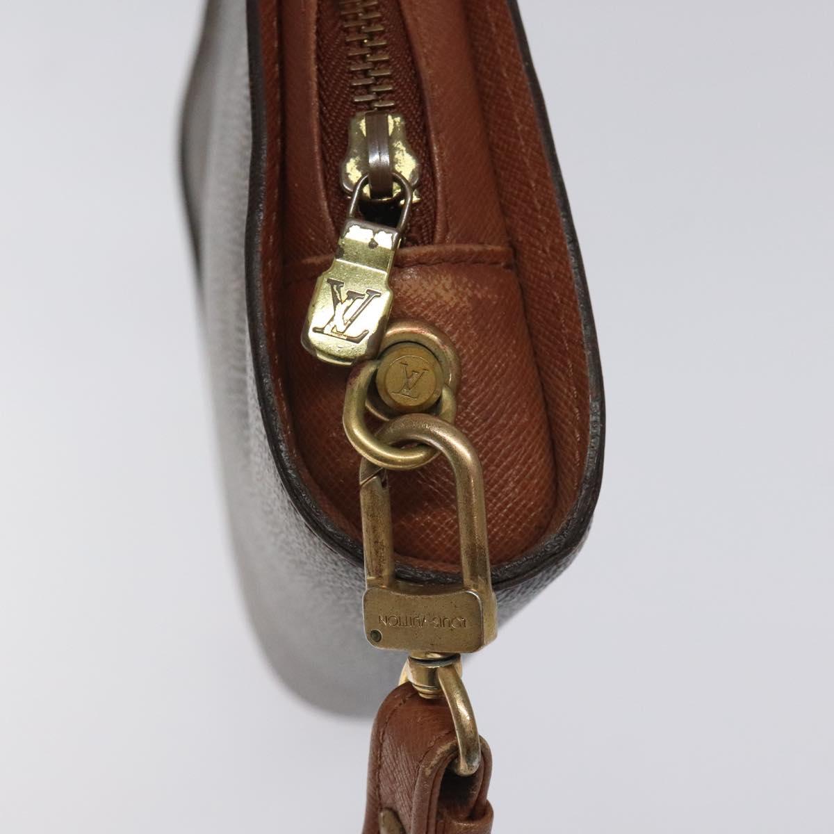 LOUIS VUITTON Monogram Orsay Clutch Bag M51790 LV Auth th5833