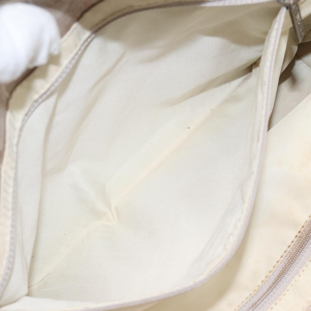 CHANEL New Travel line Tote Bag Nylon Pink CC Auth th5849