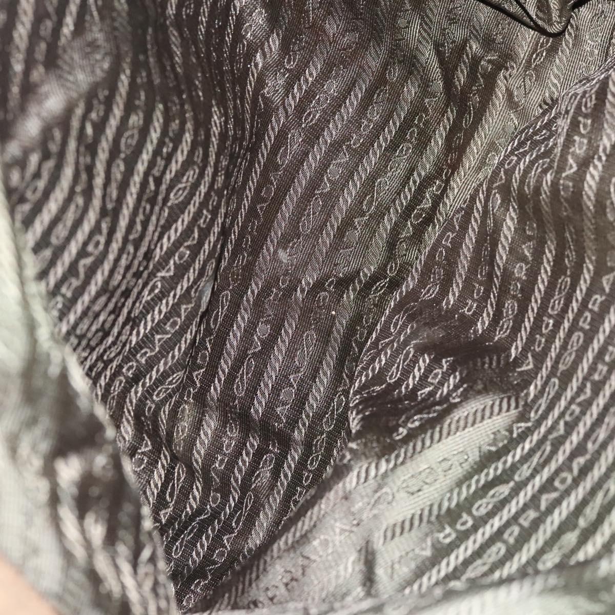 PRADA Tote Bag Nylon Brown Auth th5852