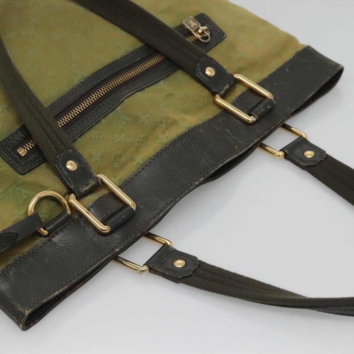 LOUIS VUITTON Monogram Mini Lucille GM Tote Bag TST Khaki M92681 LV Auth th5875