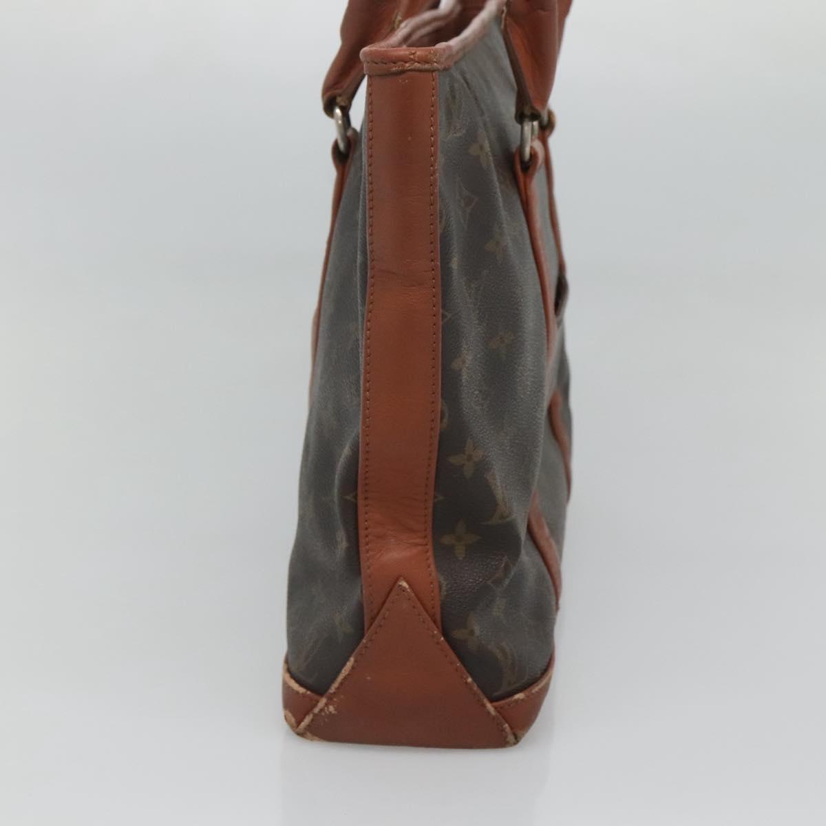 LOUIS VUITTON Monogram Sac Weekend PM Hand Bag M42425 LV Auth th5876