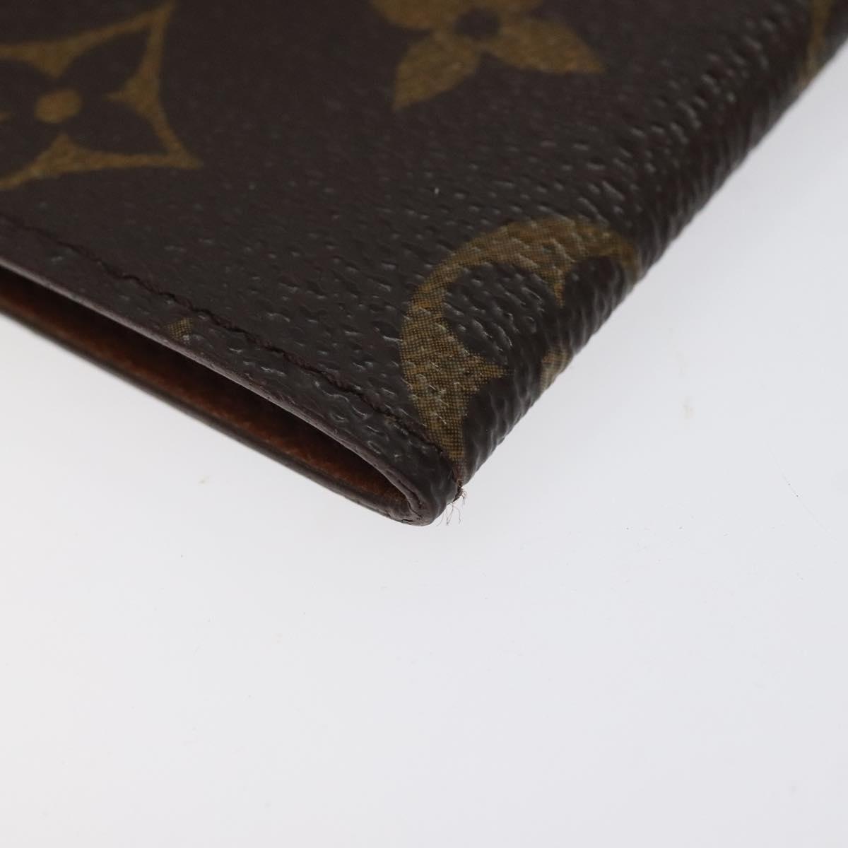 LOUIS VUITTON Monogram Porto Cartes Crdit Pression Card Case M60937 Auth th5884
