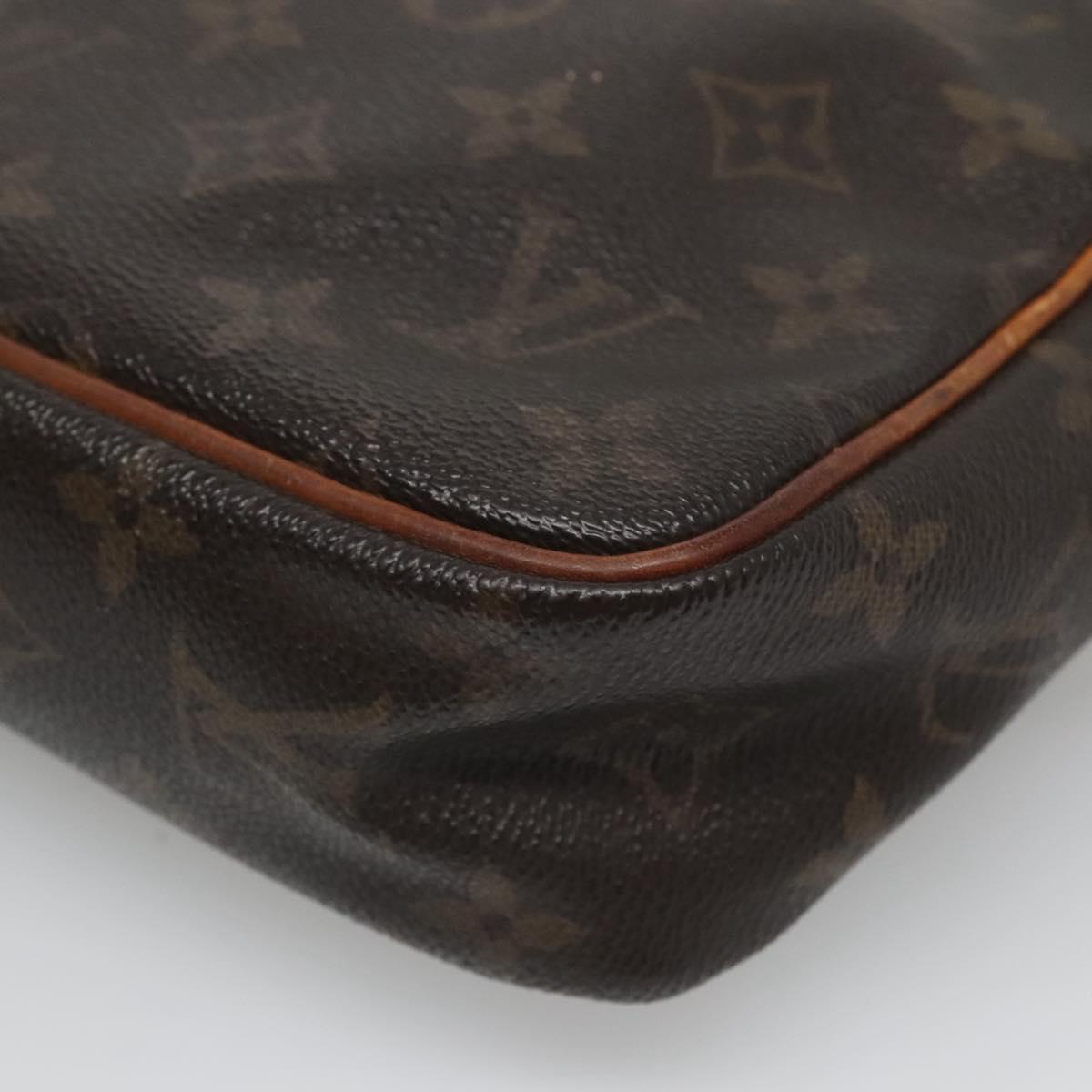 LOUIS VUITTON Monogram Compiegne 23 Clutch Bag M51847 LV Auth th5886
