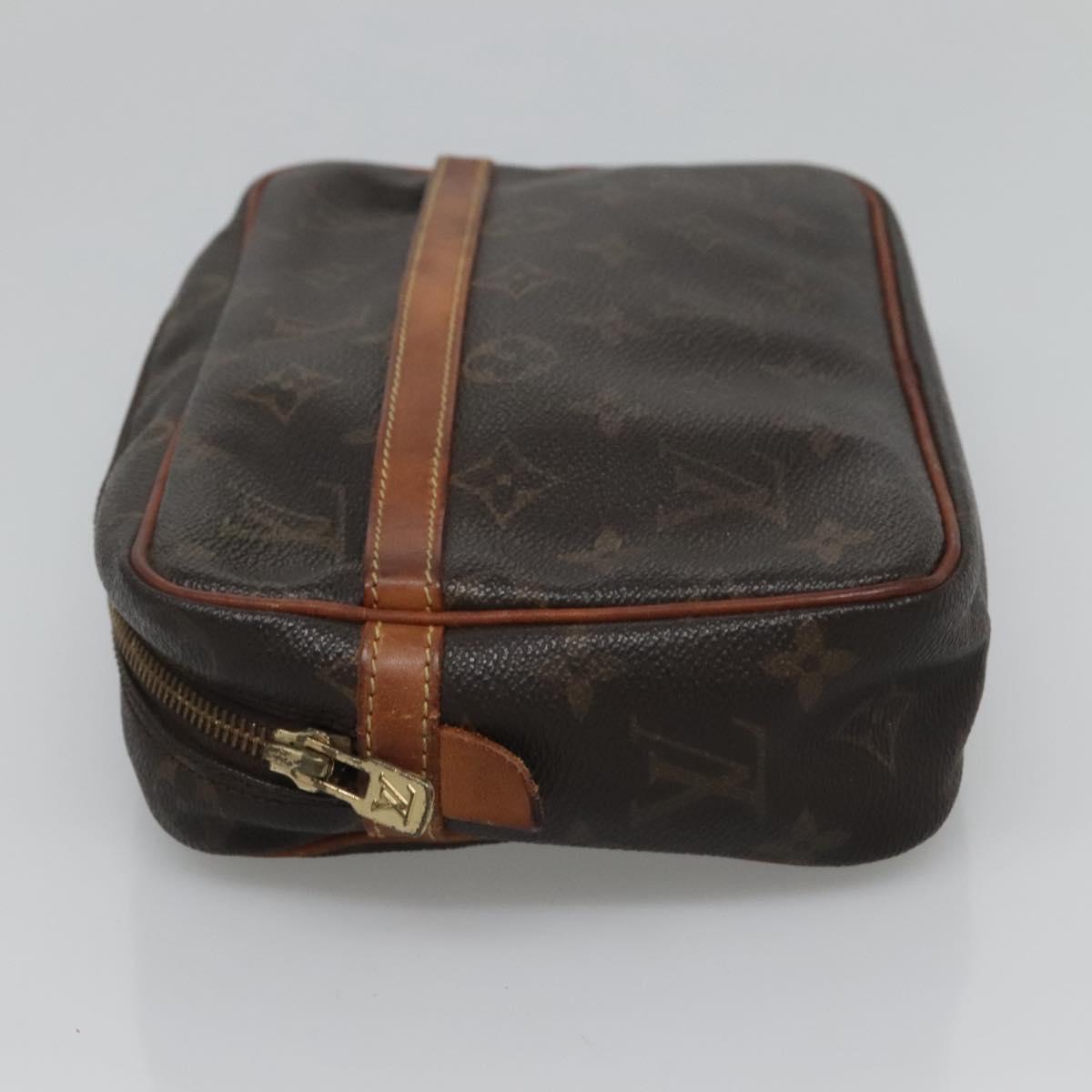 LOUIS VUITTON Monogram Compiegne 23 Clutch Bag M51847 LV Auth th5886