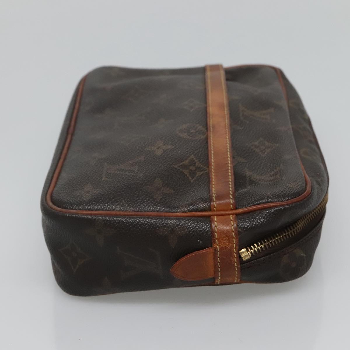 LOUIS VUITTON Monogram Compiegne 23 Clutch Bag M51847 LV Auth th5886