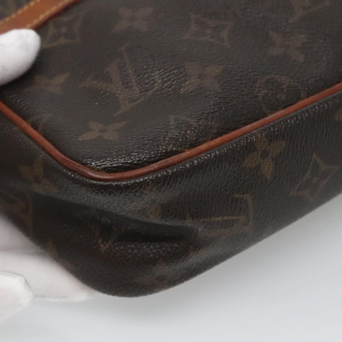 LOUIS VUITTON Monogram Compiegne 23 Clutch Bag M51847 LV Auth th5886