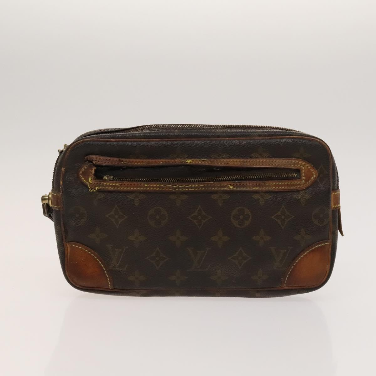 LOUIS VUITTON Monogram Shoulder Bag 2 Set LV Auth th5888
