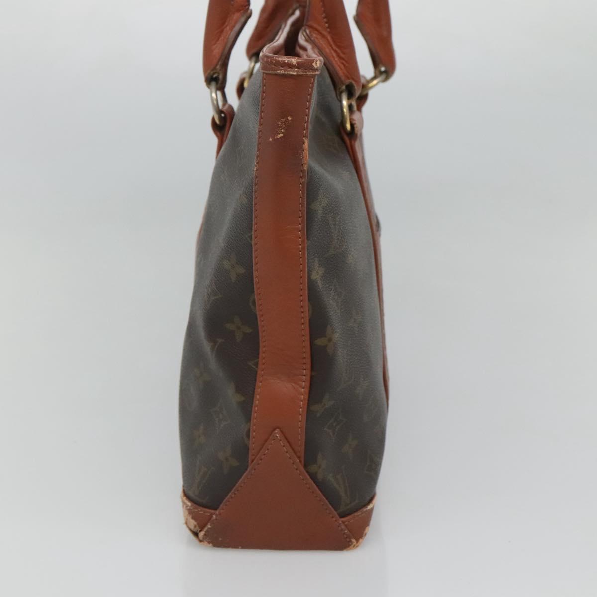 LOUIS VUITTON Monogram Sac Weekend PM Hand Bag M42425 LV Auth th5894