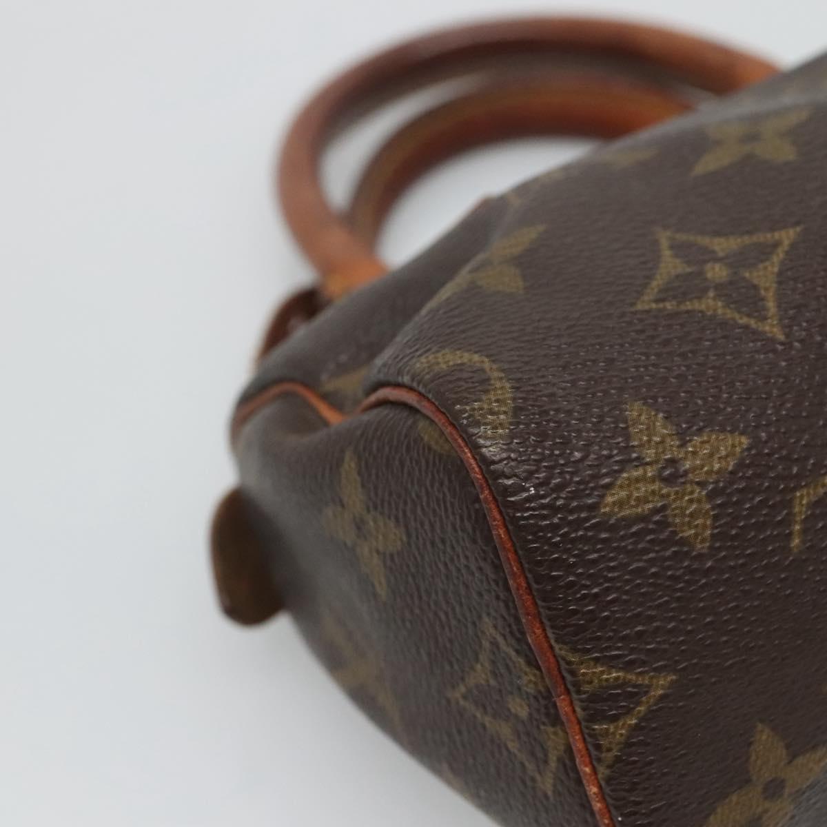 LOUIS VUITTON Monogram Mini Speedy Hand Bag M41534 LV Auth th5917