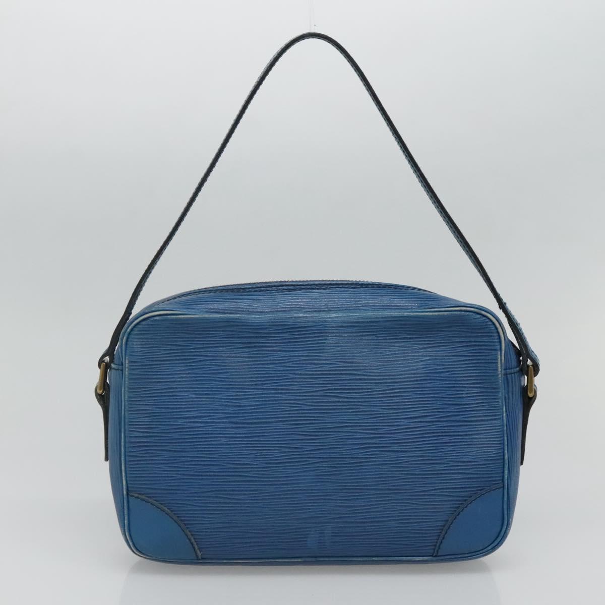 LOUIS VUITTON Monogram Mini Epi Shoulder Bag 2 Set Blue LV Auth th5921