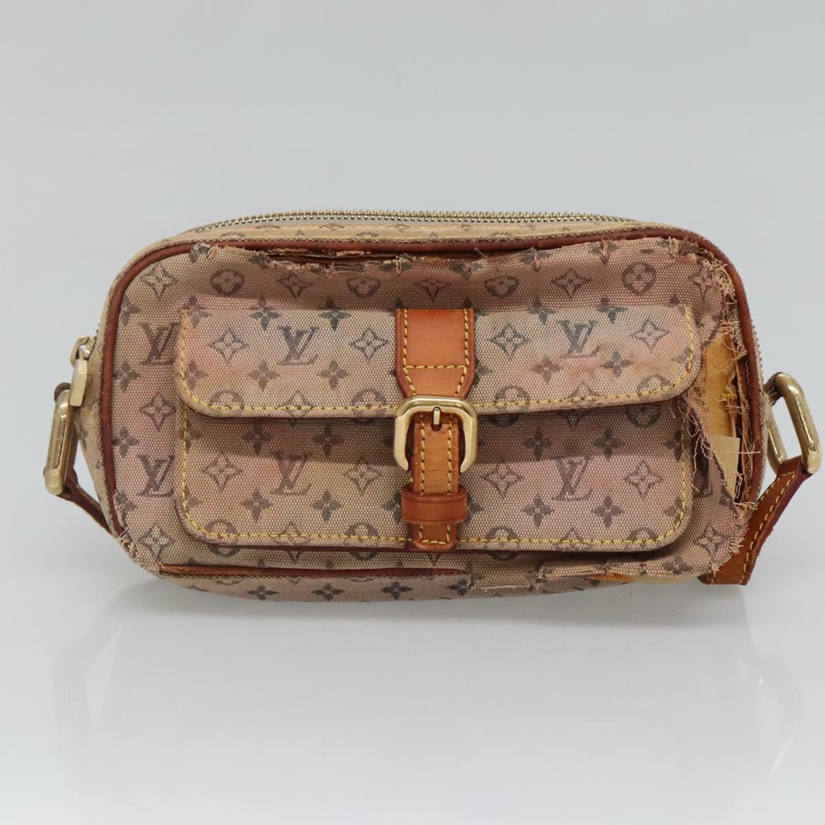 LOUIS VUITTON Monogram Mini Epi Shoulder Bag 2 Set Blue LV Auth th5921