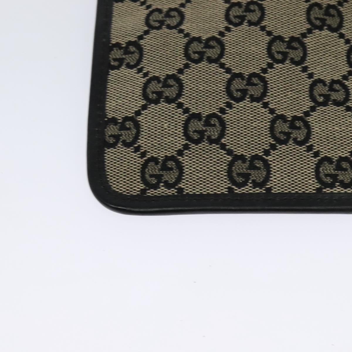 GUCCI GG Canvas Shoulder Bag Beige Gold 019 0348 Auth th5922