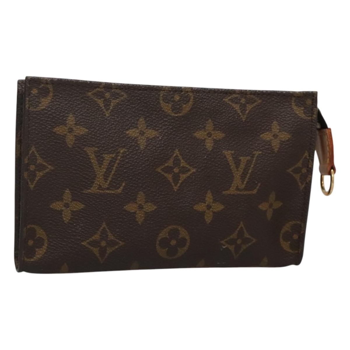LOUIS VUITTON Monogram Bucket PM Accessory Pouch LV Auth th5943