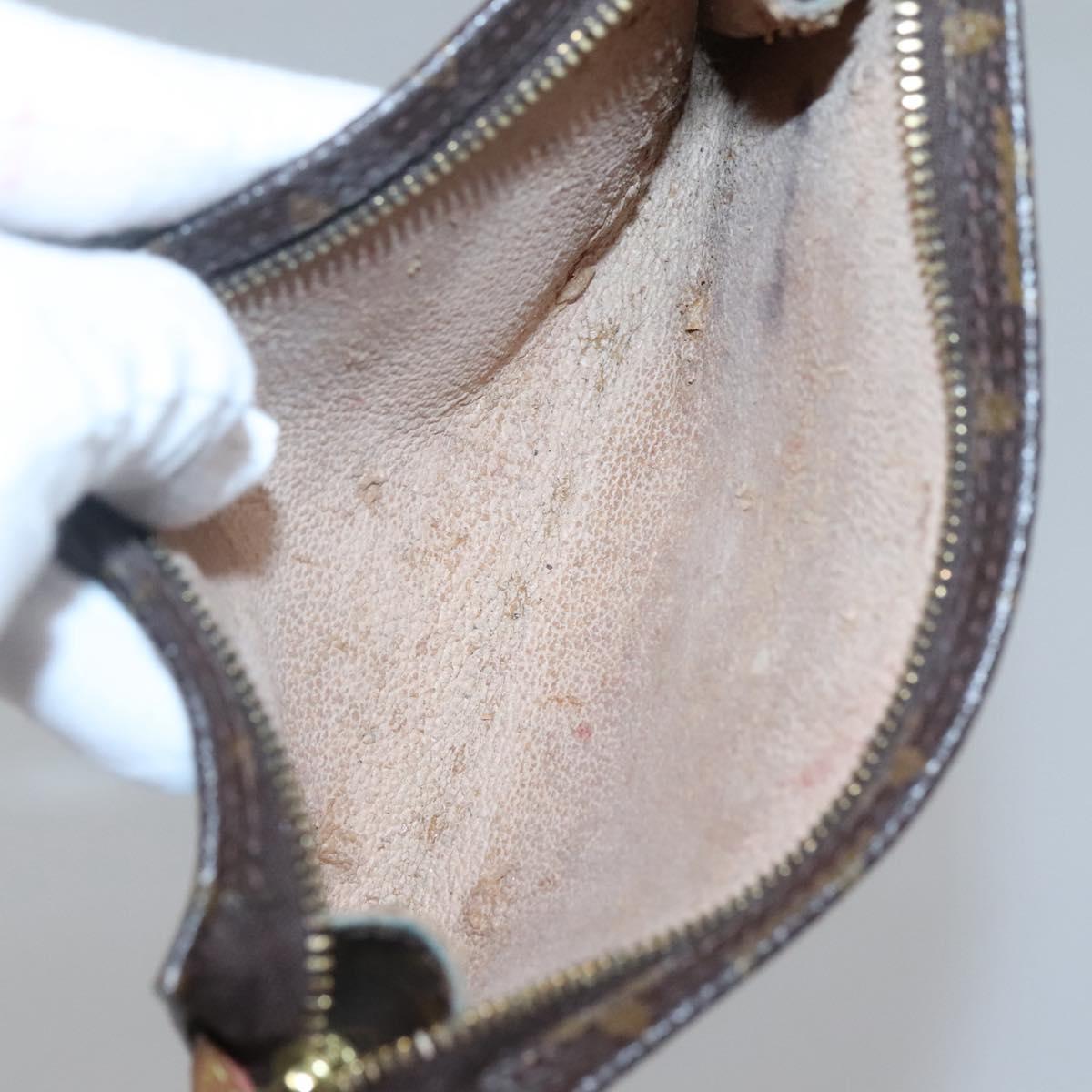 LOUIS VUITTON Monogram Bucket PM Accessory Pouch LV Auth th5943