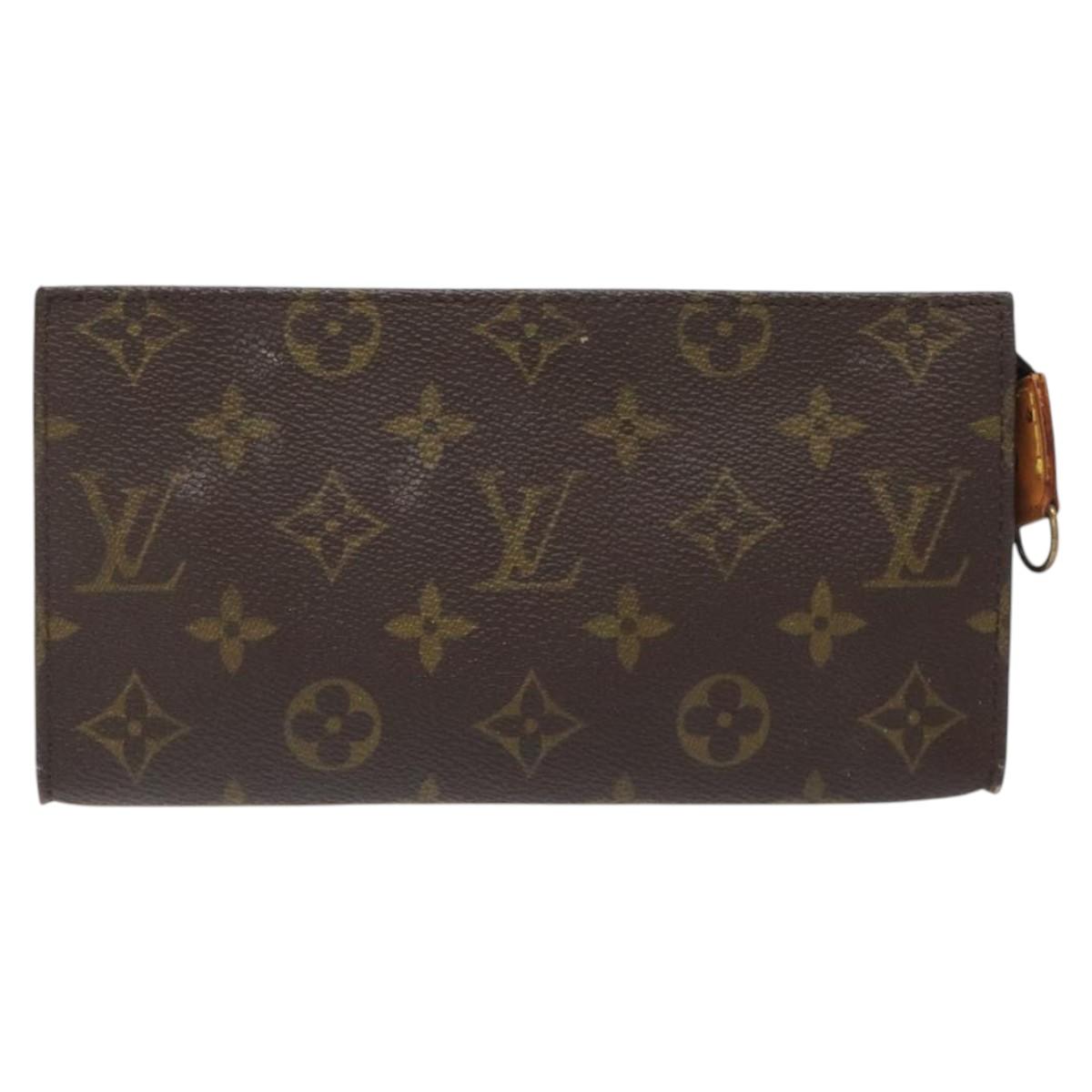 LOUIS VUITTON Monogram Bucket GM Accessory Pouch LV Auth th5944