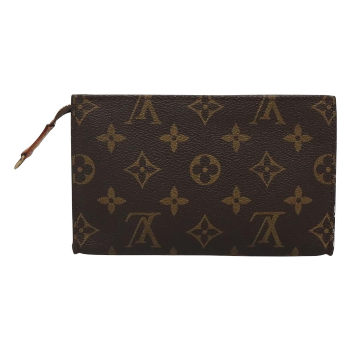 LOUIS VUITTON Monogram Bucket PM Accessory Pouch LV Auth th5945