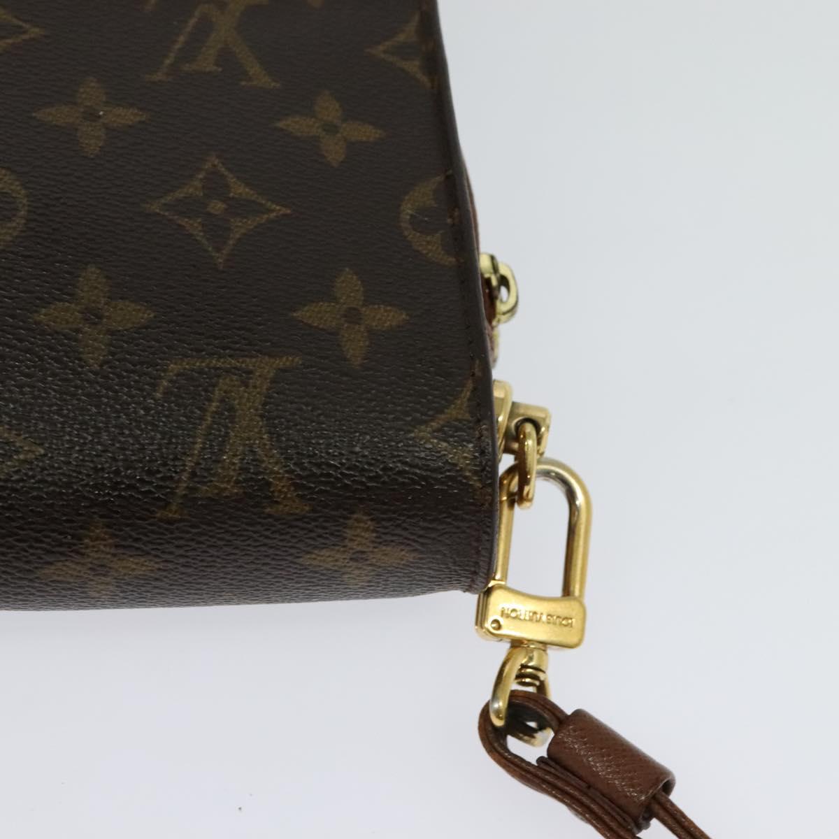 LOUIS VUITTON Monogram Orsay Clutch Bag M51790 LV Auth th5958