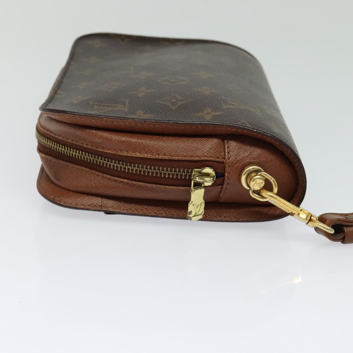 LOUIS VUITTON Monogram Orsay Clutch Bag M51790 LV Auth th5958
