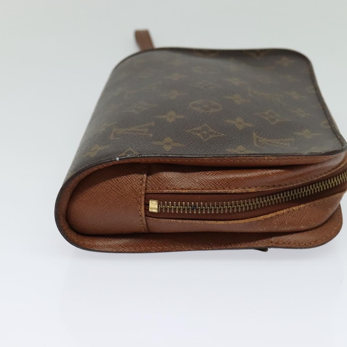 LOUIS VUITTON Monogram Orsay Clutch Bag M51790 LV Auth th5958