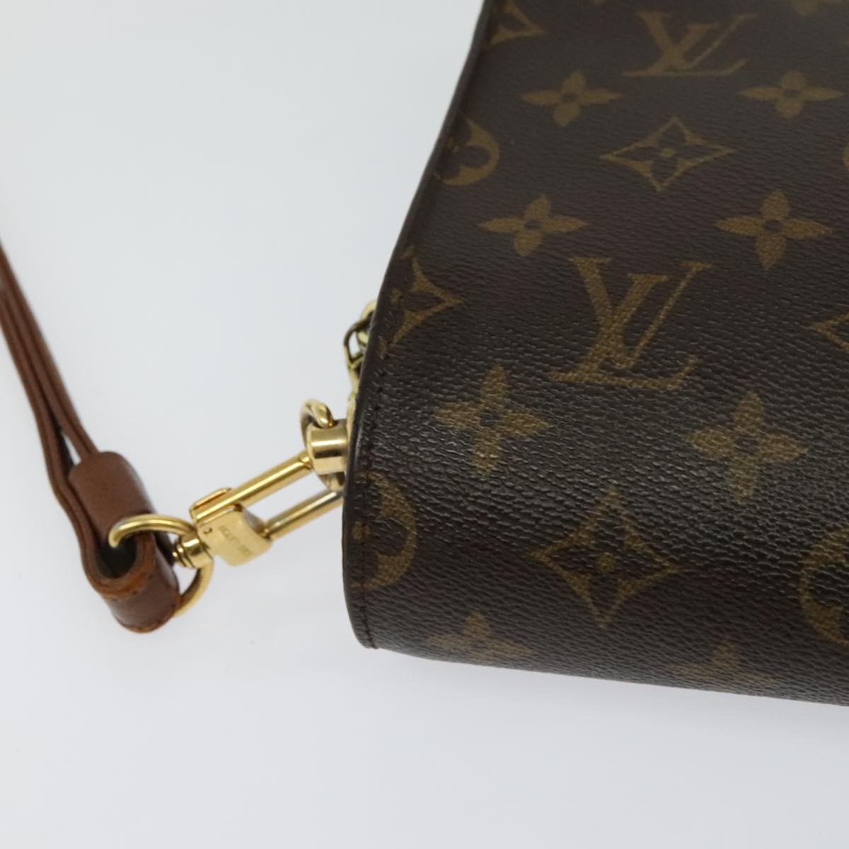 LOUIS VUITTON Monogram Orsay Clutch Bag M51790 LV Auth th5958